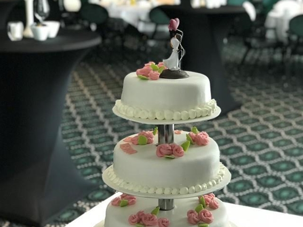 Bruidstaart 3hoog per persoon