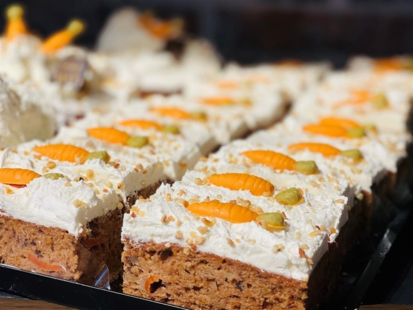 Stuk carrot cake