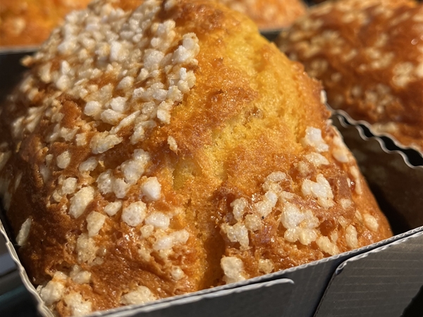 mango-passie vrucht cake