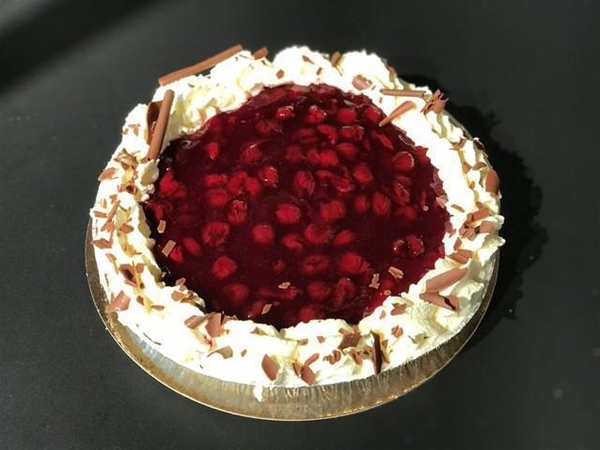 Kersen slagroom vlaai